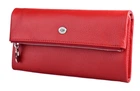 Женский кожаный кошелек ST 269 RED