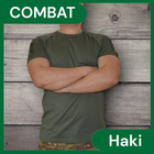 Футболка тактическая COMBAT (Комбат) потоотводящая для ЗСУ Олива XXL - изображение 4