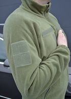 Тактичний флісовий костюм з липучками Хакі 38 (id284r38) - изображение 5