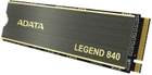 ADATA LEGEND 840 512 GB M.2 PCIe 4.0 3D NAND (ALEG-840-512GCS) - obraz 3