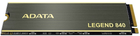 ADATA LEGEND 840 512GB M.2 PCIe 4.0 3D NAND (ALEG-840-512GCS) - зображення 5