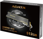 ADATA LEGEND 840 512 GB M.2 PCIe 4.0 3D NAND (ALEG-840-512GCS) - obraz 8