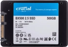 Dysk SSD Crucial BX500 500 GB 2,5" SATAIII 3D NAND (TLC) (CT500BX500SSD1) - obraz 1