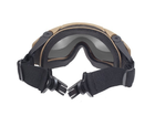 Защитные очки с монтажом на каску/шлем Dark Earth, FMA - изображение 3