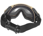 Защитные очки маска с вентилятором DARK EARTH, FMA - изображение 3