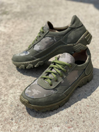Жіночі кросівки з нубуку (3201) 40 VZUTIK Хакі (2000002244592) - зображення 8