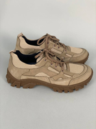 Чоловічі кросівки з нубуку (8414-4) 42 VZUTIK Пісочний (2000002258728) - зображення 1
