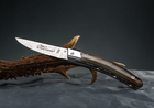 Нож карманный Claude Dozorme, Le Thiers RLT, дамаск, ручка из светлого рога (5.90.320.63D) - изображение 1