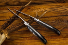 Нож карманный Claude Dozorme, Laguiole Classic, ручка из черного рога (1.60.140.64MI) - изображение 5