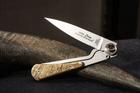 Нож карманный Claude Dozorme, Corsica Liner Lock, ручка из рога барана (1.92.142.37) - изображение 3