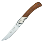 Охотничий складной нож Claude Dozorme, EOK Mister Blade, ручка из оливкового дерева (1.15.140.89) - изображение 8