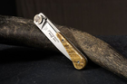 Нож карманный Claude Dozorme, Corsica Liner Lock, ручка из рога барана (1.92.142.37) - изображение 5
