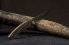 Ніж кишеньковий Claude Dozorme, LeThiers Liner Lock, дамаск, ручка з роги барана (5.90.142.37 D) - зображення 11