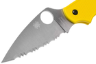 Нож Spyderco Salt UK Penknife LC200N Yellow - изображение 7