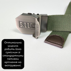 Тактичний поясний ремінь нейлоновий для сумок 5.11 Tactical 120 х 3,5 см Оливковий АН-5544 - зображення 4