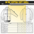 Тактическая куртка демисезонная военная M-Tac куртка Soft Shell Black Soft Shell черный S TR_1367 - изображение 9