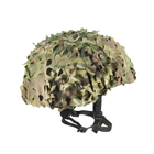 Кавер на шлем тактический военный M-Tac Ольха Multicam TR_1341 - изображение 3