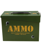 Армійська металева скринька для зберігання боєприпасів KOMBAT UK Ammo Tin 20x15x10см (OPT-3961) - зображення 4