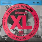 Струни для електрогітар D'Addario EXL145 XL NICKEL WOUND HEAVY (12-54)