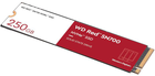Dysk SSD Western Digital Red SN700 250 GB M.2 NVMe PCIe 3.0 3D NAND (TLC) (WDS250G1R0C) - obraz 3