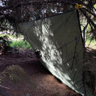 Тактичний пончо ЗСУ (плащ-палатка) ТТХ олива XXXL - зображення 8