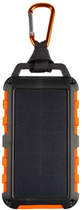 Powerbank solarny Xtorm XXR104 10000 mAh Solar IPX4 Black/Orange - obraz 3