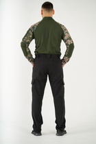 Тактичні штани UKM Софтшел 54-56 (L) чорні прямі - зображення 2