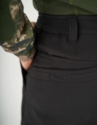 Тактические штаны UKM Софтшел 62 (3XL) черный прямые - изображение 5
