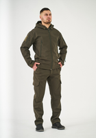 Тактические штаны UKM Софтшел 60 (XXL) оливковый прямые - изображение 5