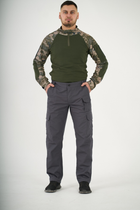Тактичні штани UKM 50 (M) сірий прямі ріп стоп - зображення 5