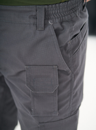 Тактичні штани UKM 58 (3XL) сірий прямі ріп стоп - зображення 3
