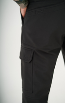 Тактичні штани UKM Софтшел 54-56 (L) чорні прямі - зображення 7