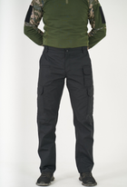 Тактические штаны UKM 50 (М) черный прямые рип стоп - изображение 1