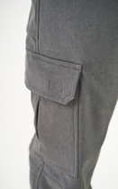 Тактичні штани UKM Софтшел 46-48 (S) сірі прямі - зображення 3
