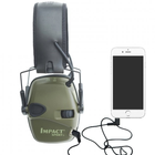 Тактичні шумоподавлюючі активні захисні навушники Howard Leight Impact Sport R-01526 Olive - зображення 5