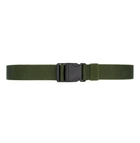 Тактичний ремінь NA 4 см для джинсів темно-зелений NA048161 120 см - зображення 1