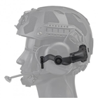 Комплект креплений активных наушников на шлем Earmor/Howard Leight/TAC-SKY на шлем Черный (HD-ACC-08-BK) - изображение 3