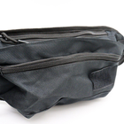 Тактическая поясная сумка (13х17х9см) SP001, Черная - изображение 3