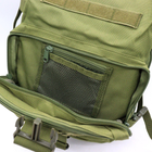 Тактический рюкзак на 40л (48х30х23см), M09, Олива - изображение 7