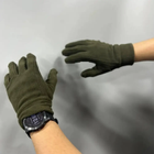 Перчатки тактические флисовые для ВСУ, Олива - изображение 4