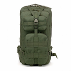Армейский тактический рюкзак M06 35л (45х26х25 см), Олива - изображение 4