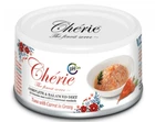 Вологий корм Cherie Complete&Balanced зі шматочками тунця та моркви в соусі 80 г