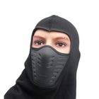 Балаклава маска Саб-Зиро Флис (военная, тактическая, подшлемник, мафия, ниндзя, бандитка, хулиганка) Черная, Унисекс WUKE One size - изображение 1