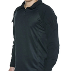 Рубашка мужская тактическая с длинным рукавом для военных и армии ВСУ, Черный XL - изображение 5