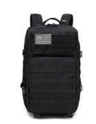 Тактичний рюкзак Armour Tactical B1145 Oxford 900D (з системою MOLLE) 45 л Чорний - зображення 4