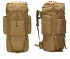 Тактичний рюкзак Armour Tactical Max 65 Oxford 800D 65 л Койот - зображення 5