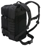 Военный тактический рюкзак Cooper Lasercut medium Brandit 25л, Черный - изображение 2