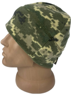 Зимняя военная шапка тактическая пиксель, размер L - изображение 2