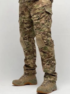 Військові тактичні штани мультикам з наколінниками, розмір L - зображення 3
