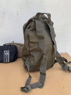 Рюкзак сумка Mil-Tec складывается в подсумку 15 л хаки - изображение 6